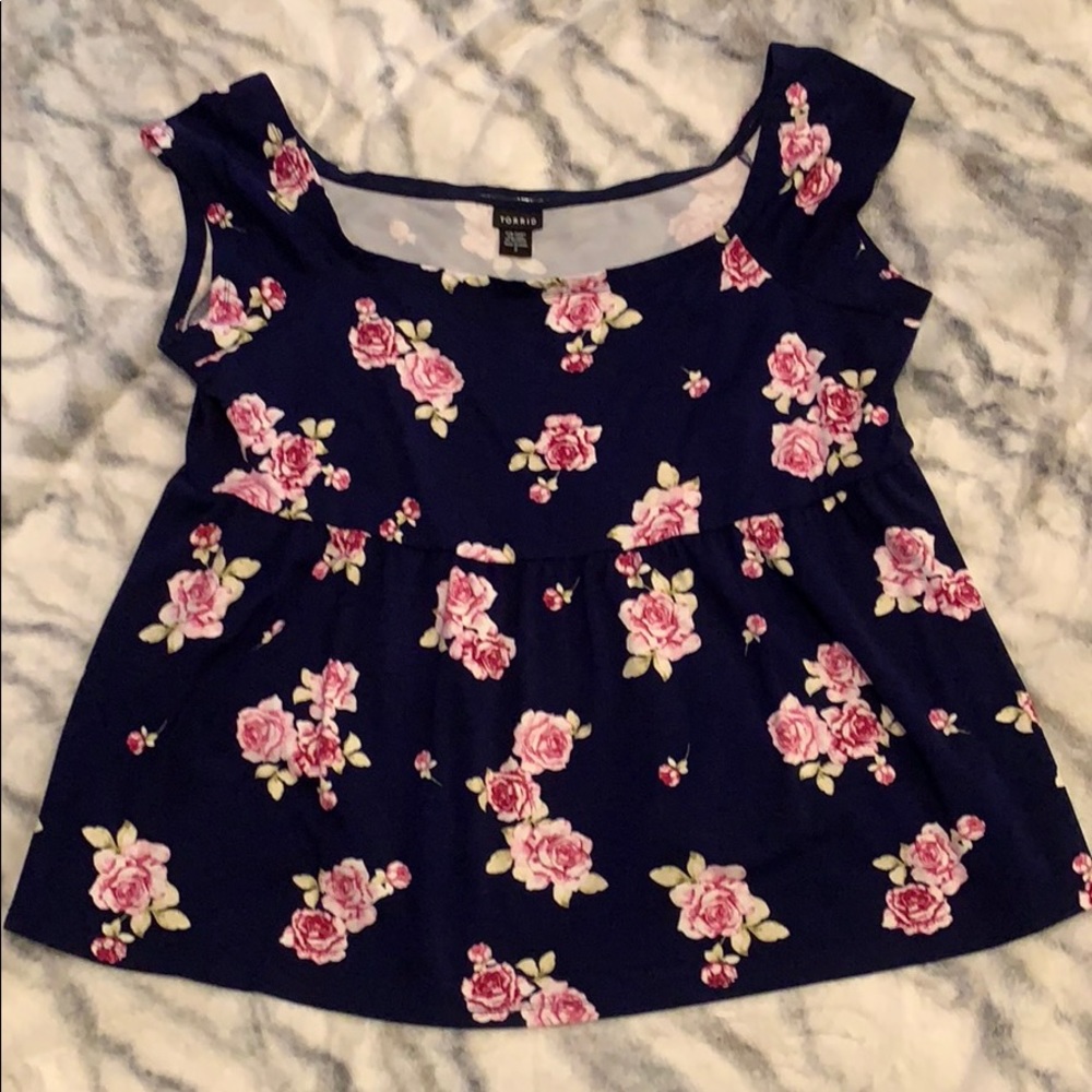 Torrid Off the Shoulder Top